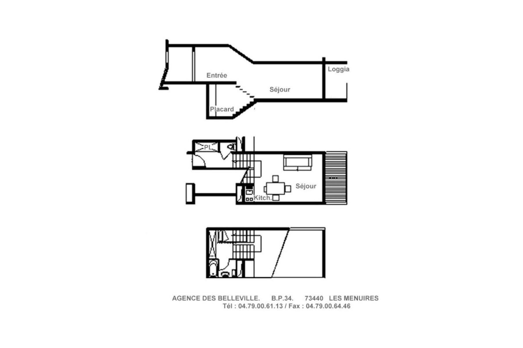 Residence Cote Brune - Studio Duplex Lumineux - Depart Et Retour Ski Aux Pieds - Balcon Mae-1704 Saint-Martin-de-Belleville Kültér fotó